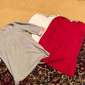 Burberry long sleeve shirts.